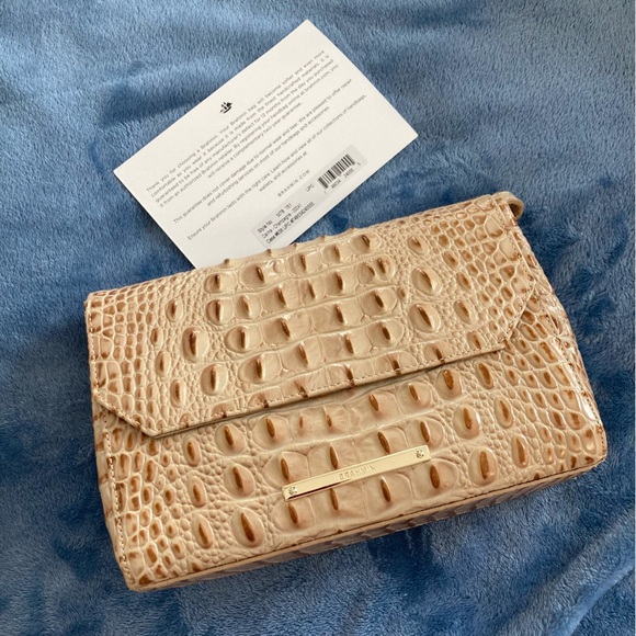 EUC Brahmin Carina Purse Champagne - Picture 3 of 10